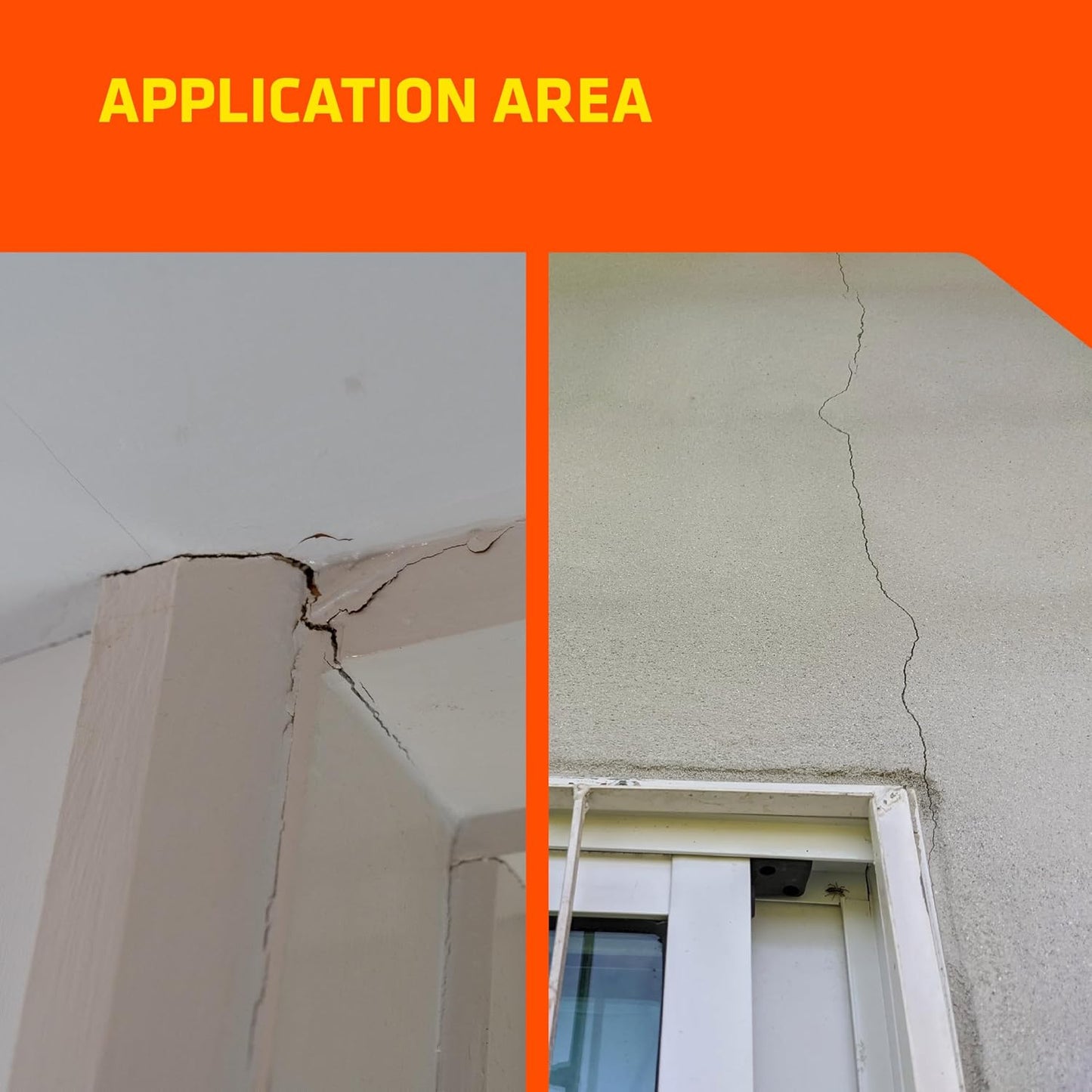 DR. FIXIT 201 Crack X Paste-1Kg, Ready to use crack filler for internal & external surface cracks on roofs,wall, Flexible Putty with excellent Bonding