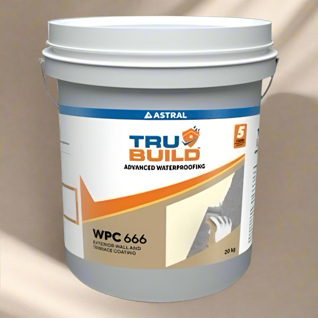 TruBuild WPC 666 Advanced Waterproofing Coating, For Wall and Roof 20 kg